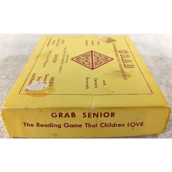 Grab The Reading Game that Children Love Vintage Rare Game - Picture 2 of 3